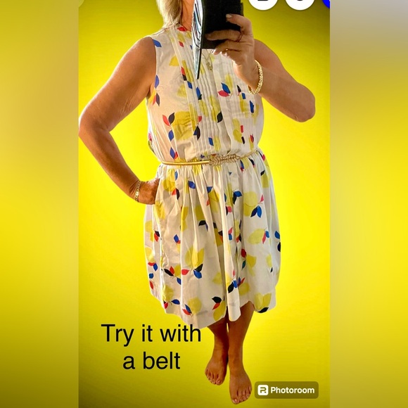 Kate spade Lemon Zest Oversized Dress Sz S NWT - Picture 12 of 15